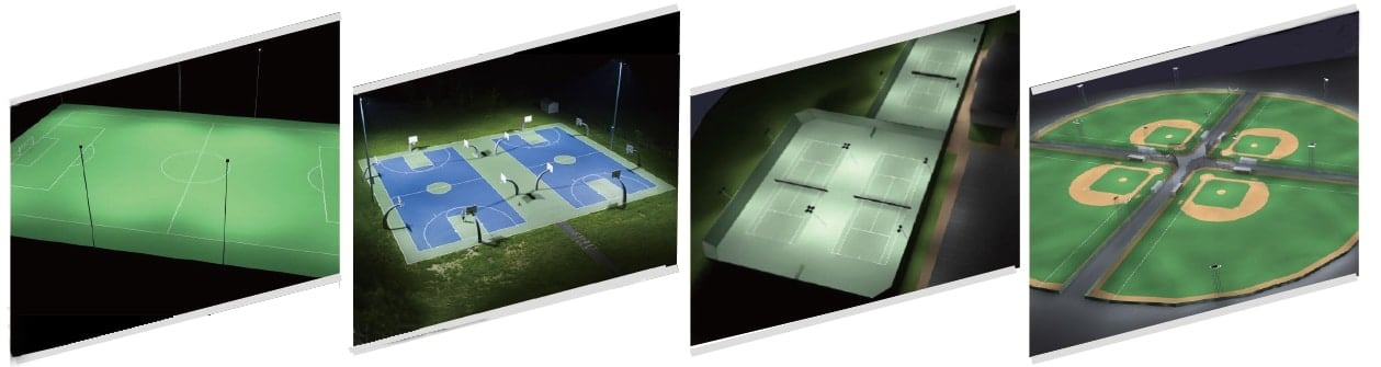 Iluminación LED para estadios de fútbol en Latinoamérica